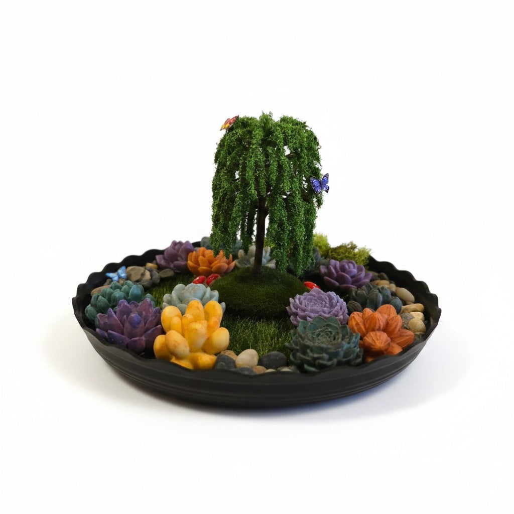 Willow Tree Candle Mini Garden