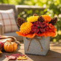 Autumn Sunset Candle Bouquet