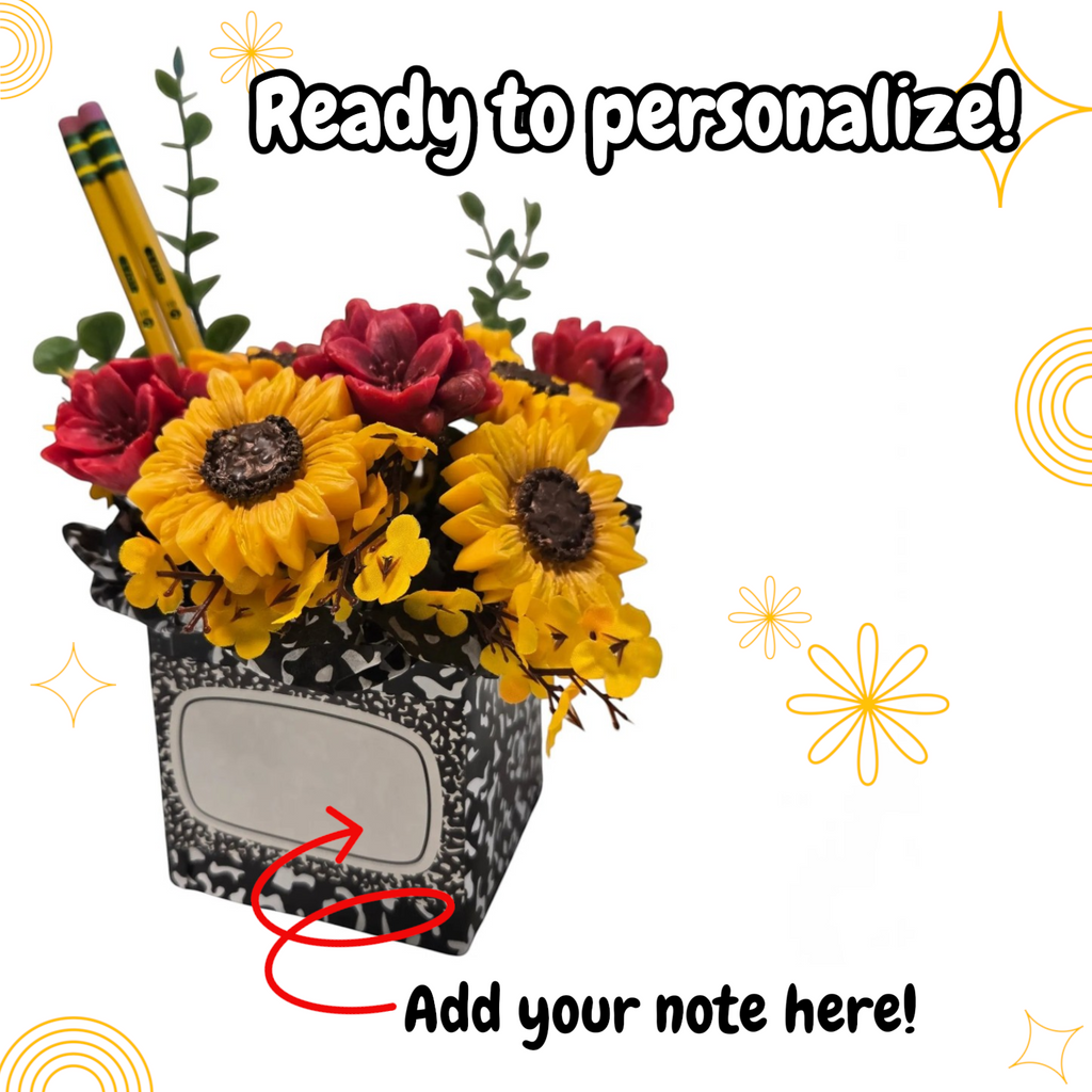 Teacher Appreciation Candle Bouquet