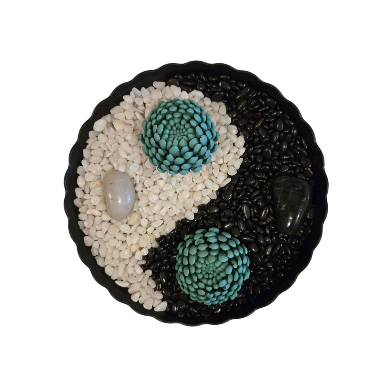Yin & Yang Candle Mini Garden